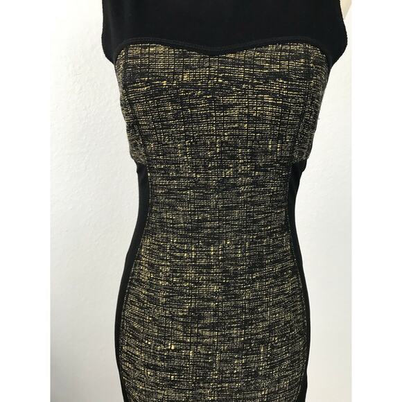 Yoana Baraschi Colorblock Bodycon Sheath Dress - Picture 3 of 12